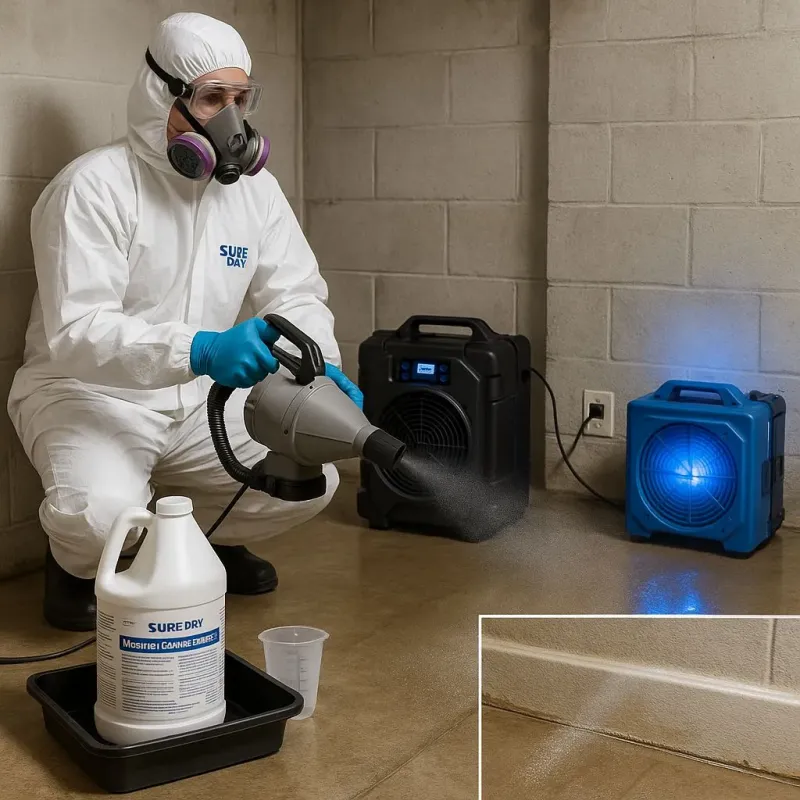 Sanitization and Odor Removal process in Charleston, MO
